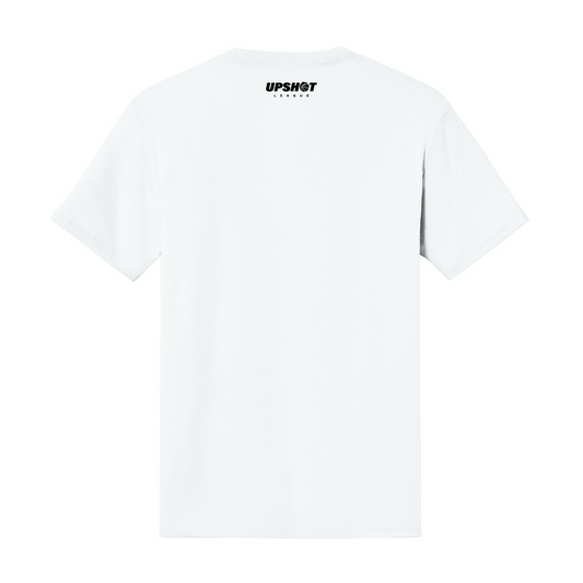 Greensboro Groove District White Triblend Logo Tee